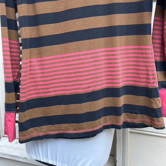 EUC- Patagonia Long Sleeve Striped Top /Shirt Size XS - Picture 6 of 11